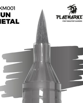 Ak Interactive Playmarkers: Gun Metal  Paint Marker Malingstusch