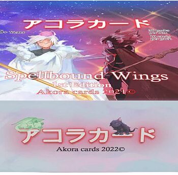 Akora Tcg: Spellbound Wings  1st Edition  Booster Box  Display  36 Packs