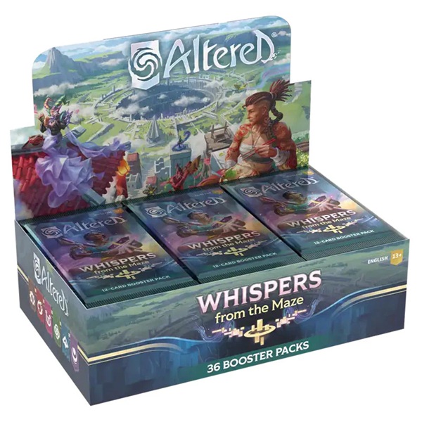 Altered Tcg: Whispers From The Maze Booster Box Display 36 Booster Packs