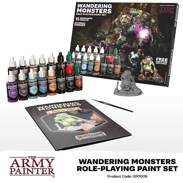 Army Painter Gamemaster: Wandering Monsters Role-playing Paint Set Gm1009