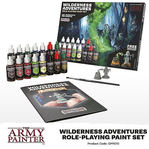 Army Painter Gamemaster: Wilderness Adventures Role-playing Paint Set Gm1010