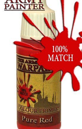 Army Painter Warpaints: Acrylics Pure Red Wp1104