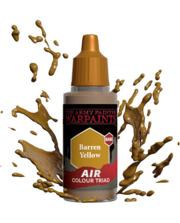 Army Painter Warpaints: Air Acrylics Barren Yellow Aw3121