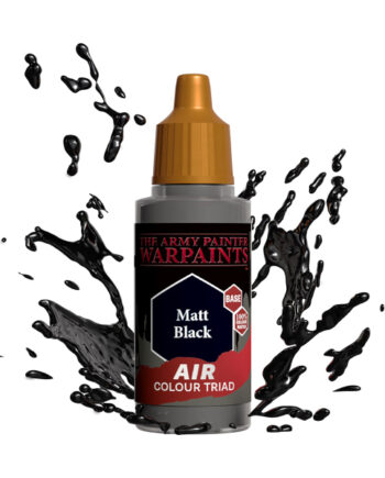 Army Painter Warpaints: Air Acrylics Matt Black Aw1101