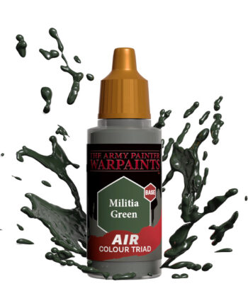 Army Painter Warpaints: Air Acrylics Militia Green Aw3110