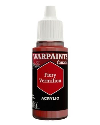 Army Painter Warpaints: Masterclass: John Blanche Fanatic: Acrylics Fiery Vermilion Wp4010