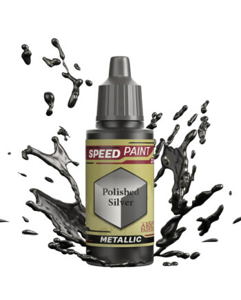 Army Painter Warpaints: Speedpaints     Polished Silver Wp2071