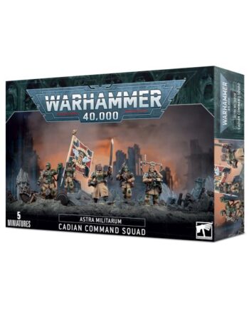Astra Militarum Cadian Command Squad 99120105102