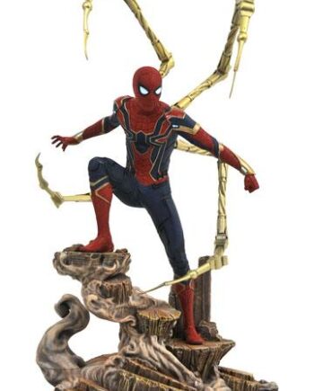 Avengers: Infinity War Marvel Movie Iron Spider-man Gallery Pvc Statue 23cm