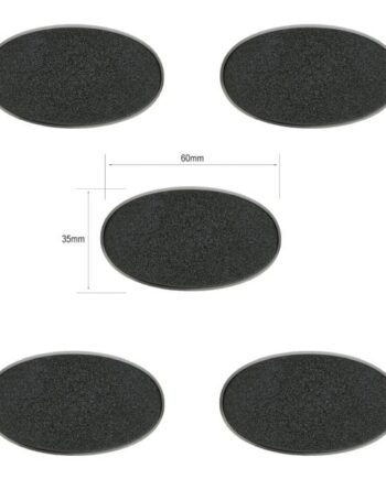 Baser Citadel 60x35mm Oval Bases  X5  99079999006 Do