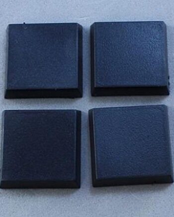 Baser Reaper Miniatures 20x20mm Square Miniature Bases  25  Rpm  74040