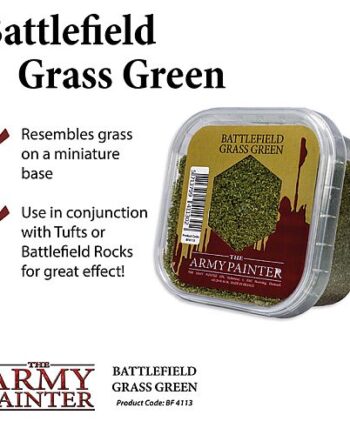 Basing Army Painter Battlefield Green Grass Bf4113