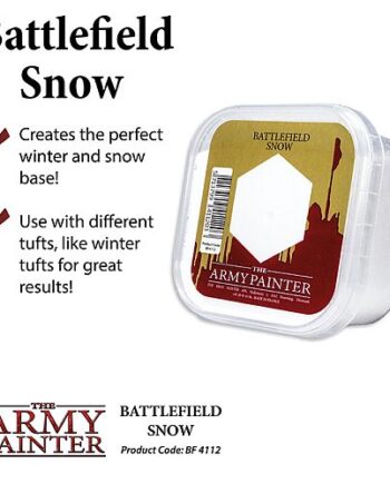 Basing Army Painter Battlefield Snow Bf4112