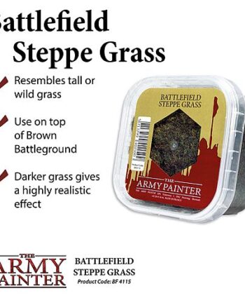 Basing Army Painter Battlefield Steppe Grass Bf4115