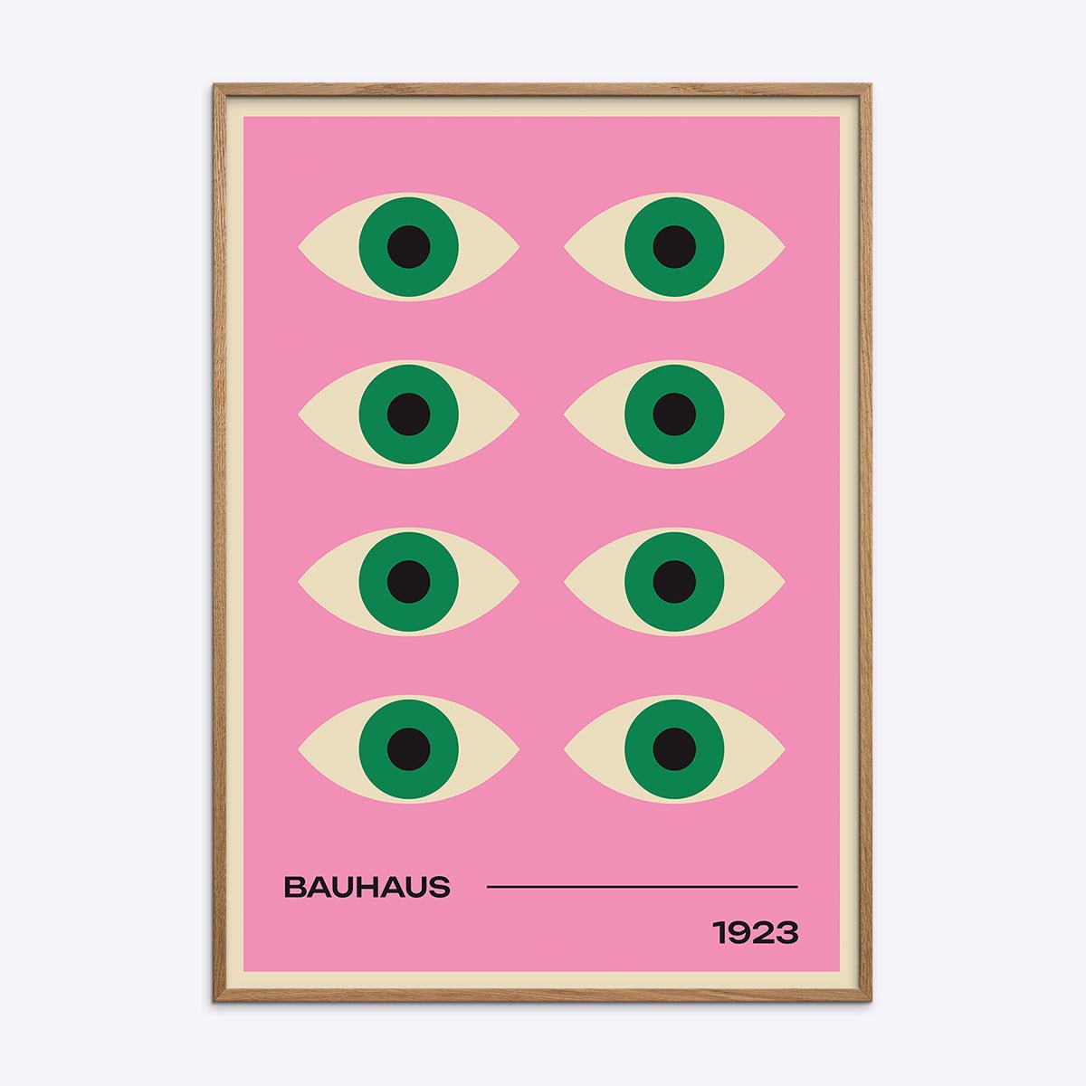 Bauhaus Plakat Pink 011