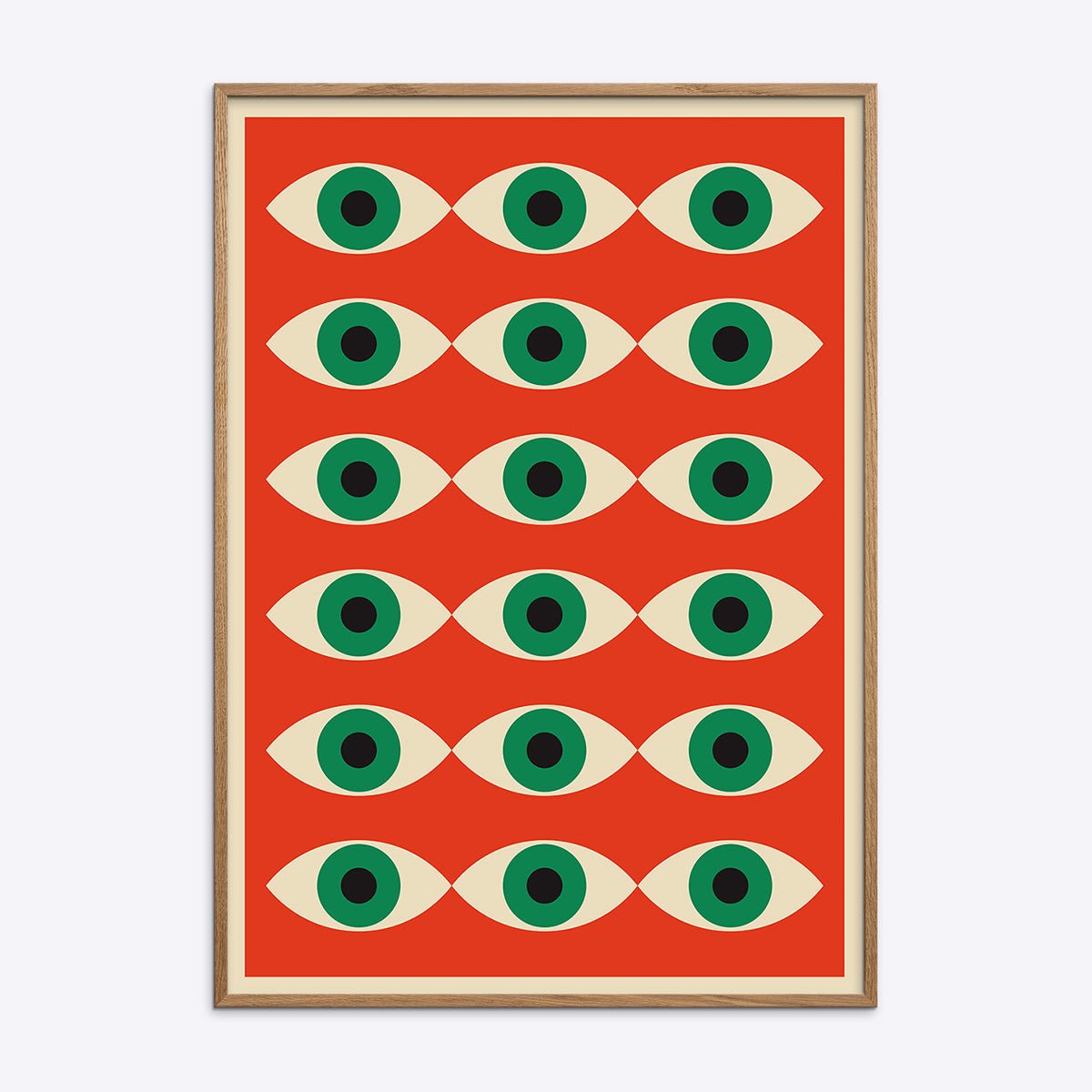 Bauhaus Plakat Rød 004