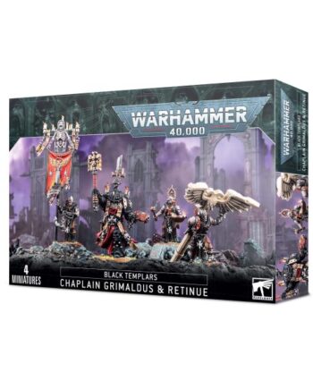 Black Templars Chaplain Grimaldus   Retinue 99120101364