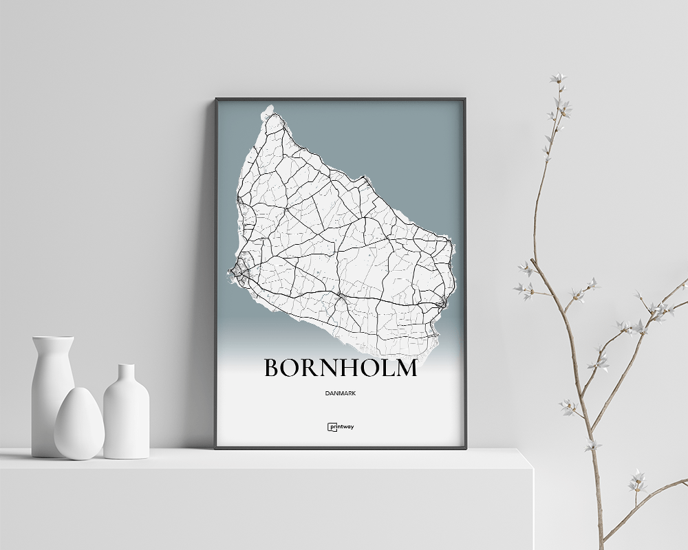 Bornholm Plakaten 21 30 Cm A4