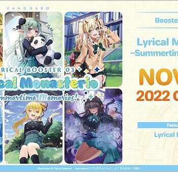Cardfight  Vanguard Ccg   Overdress Lyrical Set 03: Lyrical Monasterio  Summertime Memories  Booster Pack Engelsk