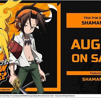 Cardfight  Vanguard Ccg   Overdress Trial Title Deck: Shaman King Engelsk Dt Deck 03