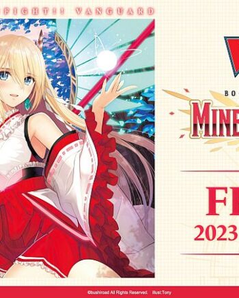 Cardfight  Vanguard Ccg   Will Dress Set 08: Minerva Rising Booster Box  Display  16 Pakker Engelsk