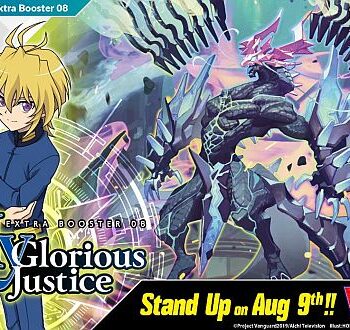 Cardfight  Vanguard Ccg    Eb Set 08: My Glorious Justice Booster Box  Display  12 Booster Packs Engelsk