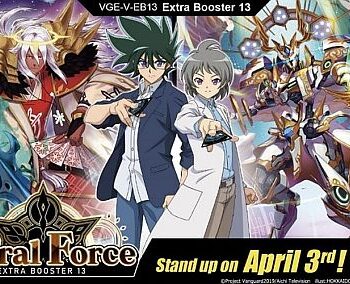 Cardfight  Vanguard Ccg    Eb Set 13: The Astral Force Booster Pack Engelsk