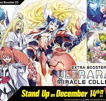 Cardfight  Vanguard Ccg    Eb Set 03: Ultrarare Miracle Collection Booster Pack Engelsk