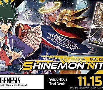 Cardfight  Vanguard Ccg    Trial Starter Deck: Shinemon Nitta Engelsk   Deck 09