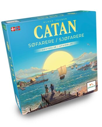 Catan: Søfarere Expansion Udvidelse  Dansk 6th Edition  Opdateret 2017   Settlers