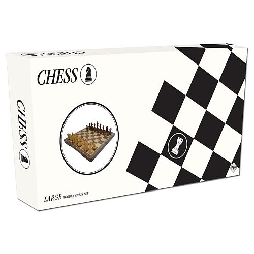 Chess Skak Enigma Large Set Klassisk Brætspil
