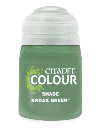Citadel Shade: Kroak Green Stor  18ml  Gr 195 184   Maling 9918995304106