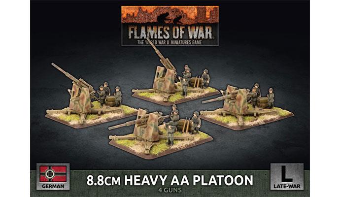 8cm Heavy Aa Platoon X4 Plastic