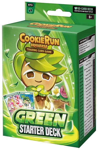 Cookierun: Braverse Tcg: Starter Deck Green
