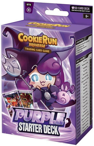 Cookierun: Braverse Tcg: Starter Deck Purple