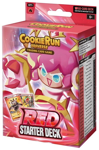 Cookierun: Braverse Tcg: Starter Deck Red