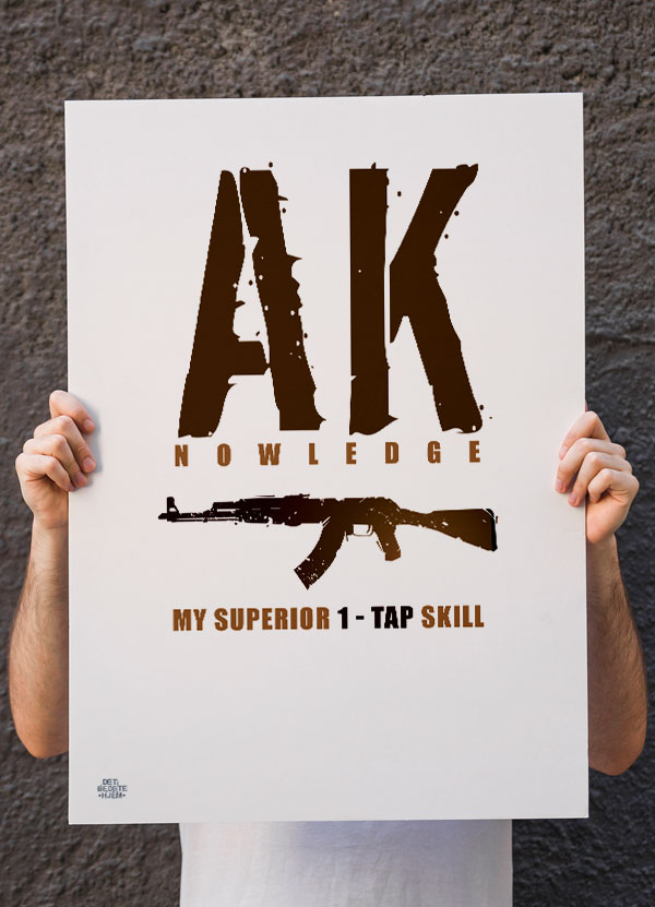 Csgo Gamer-plakat Ak 21 29 A4 Kr 199 -