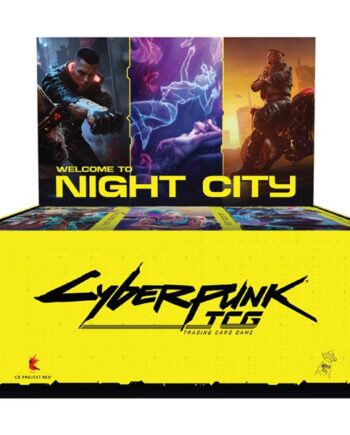 Cyberpunk Tcg: Welcome To Night City  Beta  Booster Display  Box Med 36 Pakker