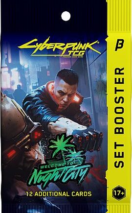 Cyberpunk Tcg: Welcome To Night City  Beta  Booster Pack
