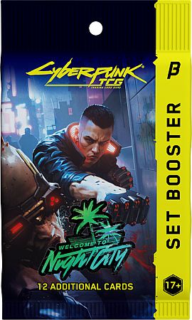Cyberpunk Tcg: Welcome To Night City Beta Booster Pack