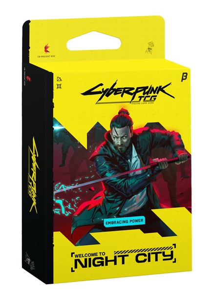 Cyberpunk Tcg: Welcome To Night City Beta Starter Deck Embracing Power
