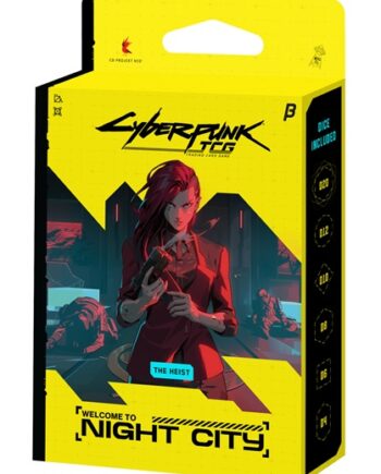 Cyberpunk Tcg: Welcome To Night City  Beta  Starter Deck The Heist