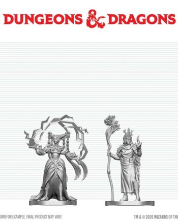 Dungeons   Dragons Nolzur Apos   Marvelous Miniatures: Human Druid   Elf Sorcerer  Wzk90886