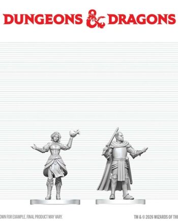 Dungeons   Dragons Nolzur Apos   Marvelous Miniatures: Knight   Mage Apprentice  Wzk90904