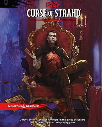 5e Curse Of Strahd  Hardcover Ravenloft Adventure