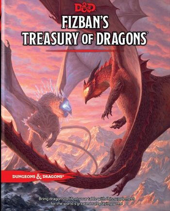 5e Fizban   Treasury Of Dragons  Standard Cover