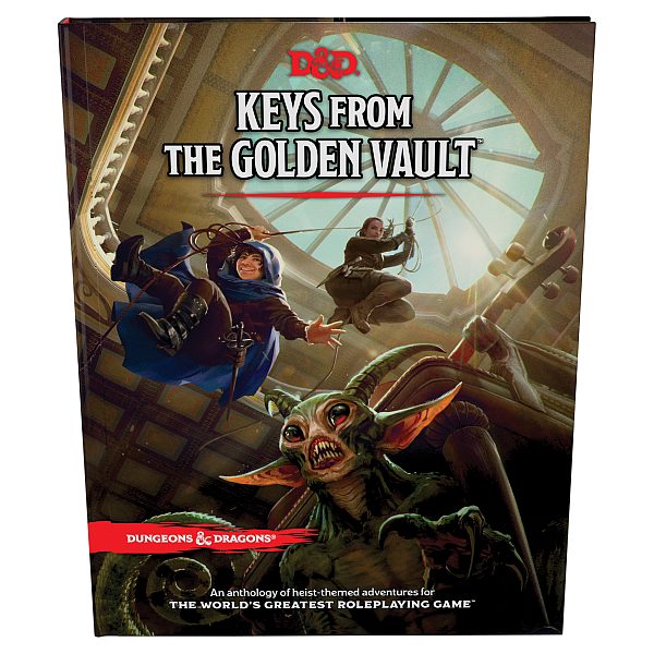 5e Keys From The Golden Vault Standard Edition Cover Adventure Anthology