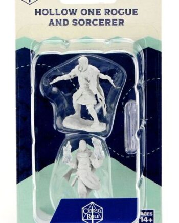 Fantasy Miniatures Critical Role: Unpainted Miniatures Hollow One Rogue And Sorcerer  Wzk90380