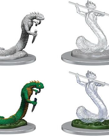 Fantasy Miniatures Critical Role: Unpainted Miniatures Serpentfolk   Serpentfolk Ghost  Wzk90626