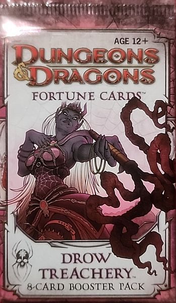 Tilbehør Fortune Cards Booster Pack Drow Treachery